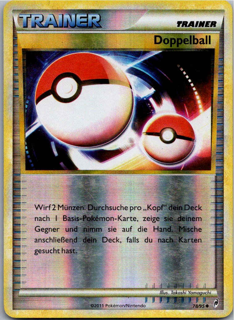 Doppelball 78/95 Ruf der Legenden – Vorderseite