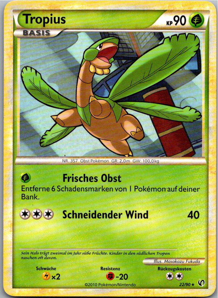 Tropius 22/90 Unerschrocken – Vorderseite