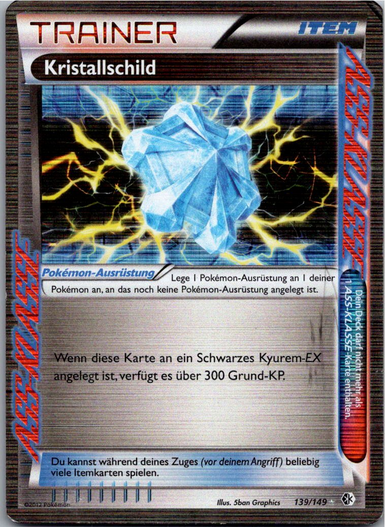 Kristallschild 139/149 Überschrittene Schwellen – Vorderseite
