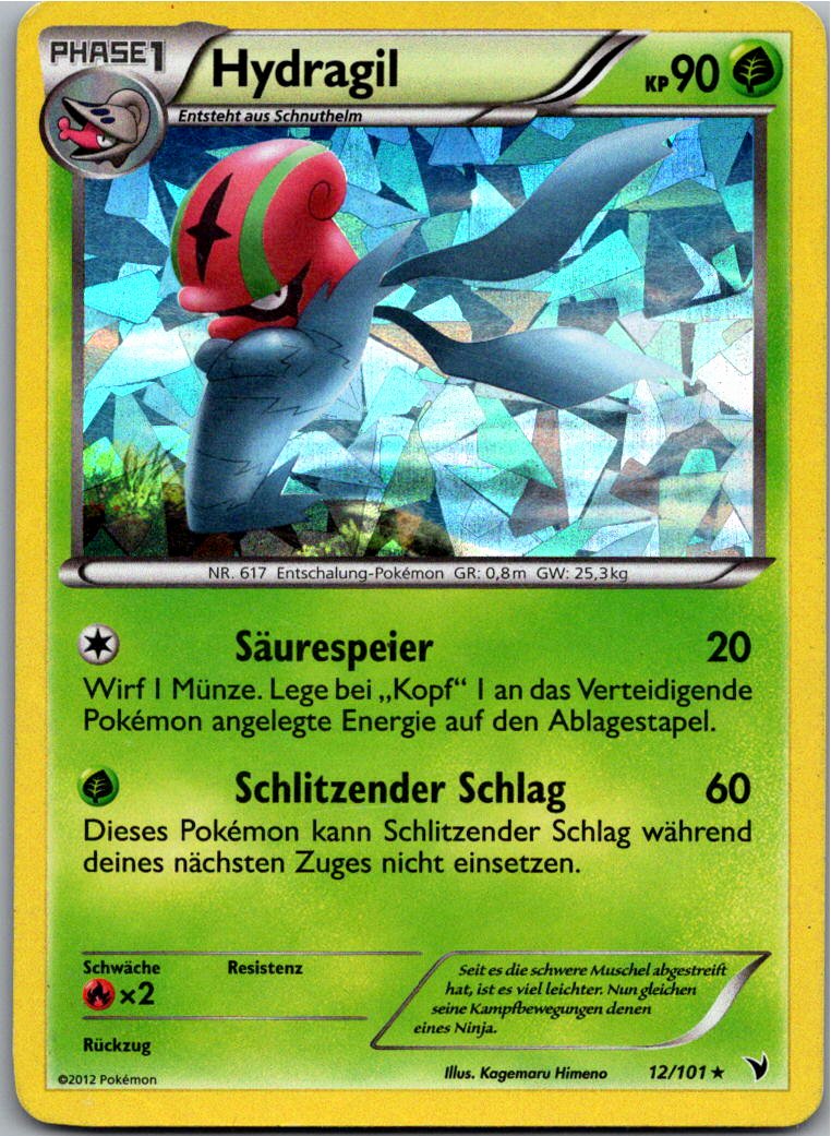 Hydragil 12/101 Königliche Siege – Vorderseite