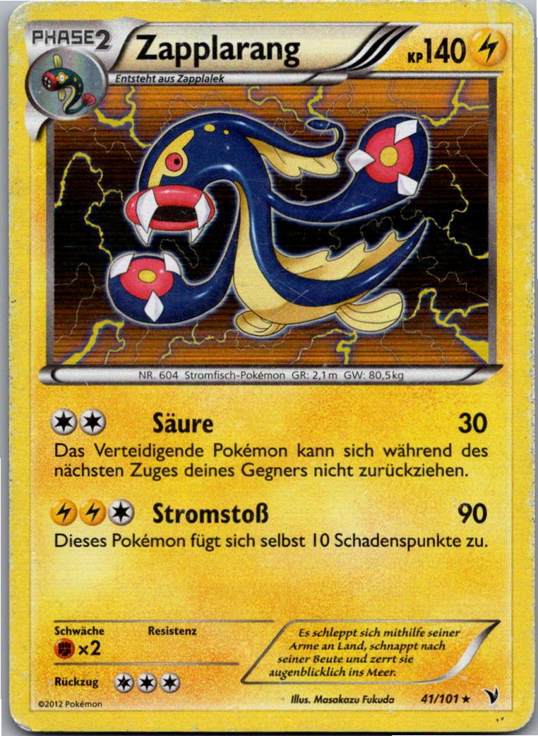 Zapplarang 41/101 Königliche Siege – Vorderseite