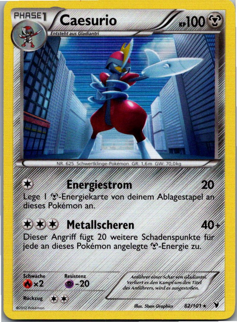 Caesurio 82/101 Königliche Siege – Vorderseite