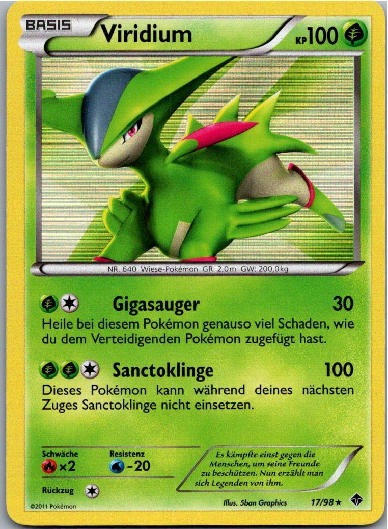 Viridium 17/98 Aufstreben der Mächtigen – Vorderseite