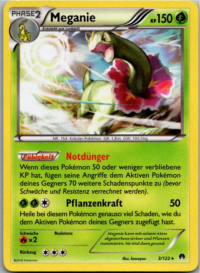 Meganie 3/122 TURBOfieber – Vorderseite