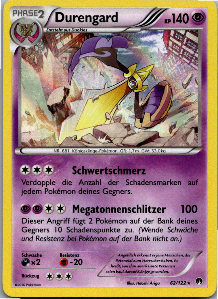Durengard 62/122 TURBOfieber – Vorderseite