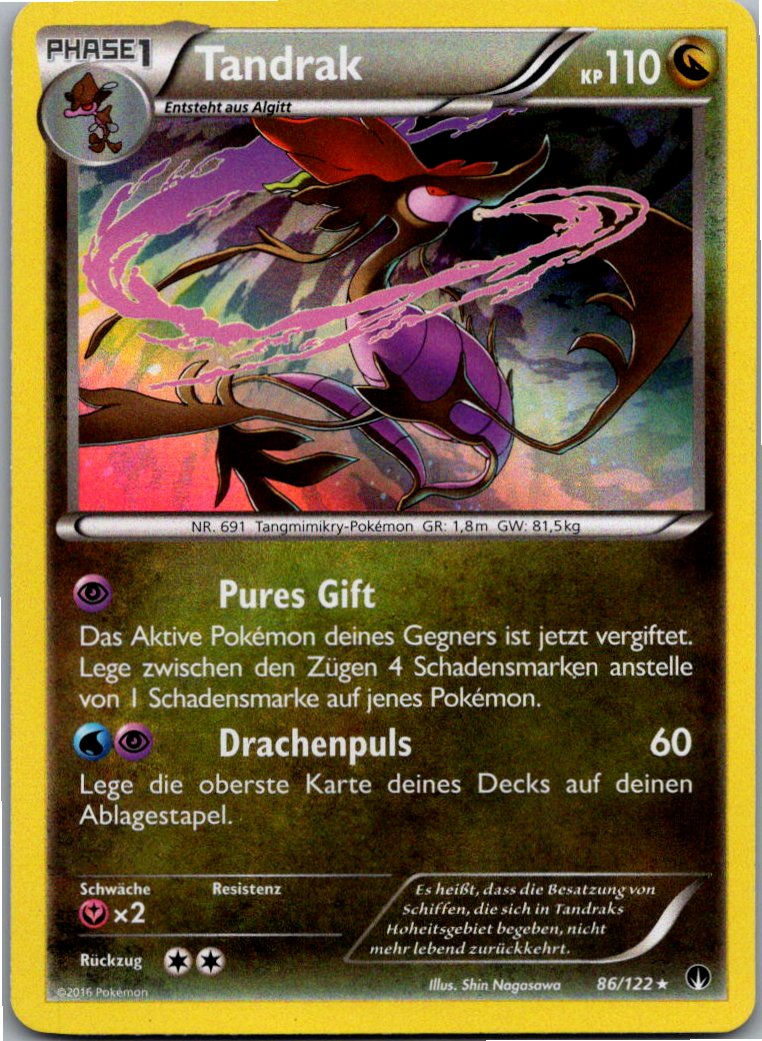 Tandrak 86/122 TURBOfieber – Vorderseite
