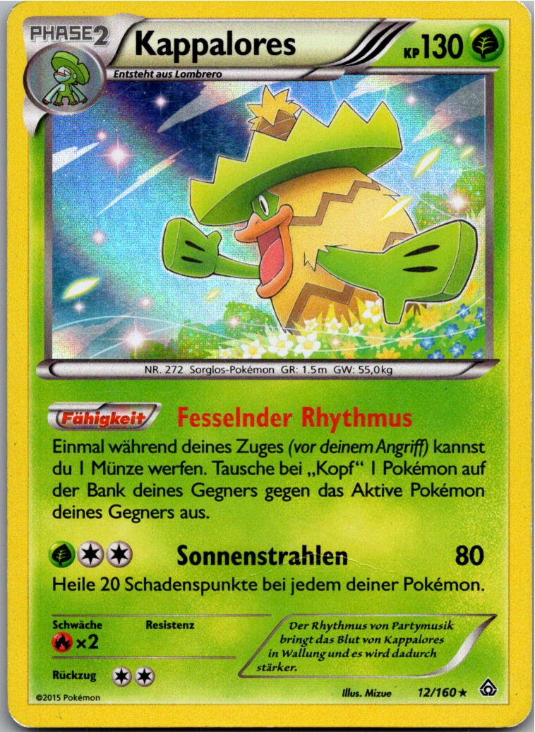 Kappalores 12/160 Protoschock – Vorderseite