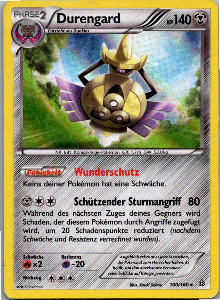 Durengard 100/160 Protoschock – Vorderseite