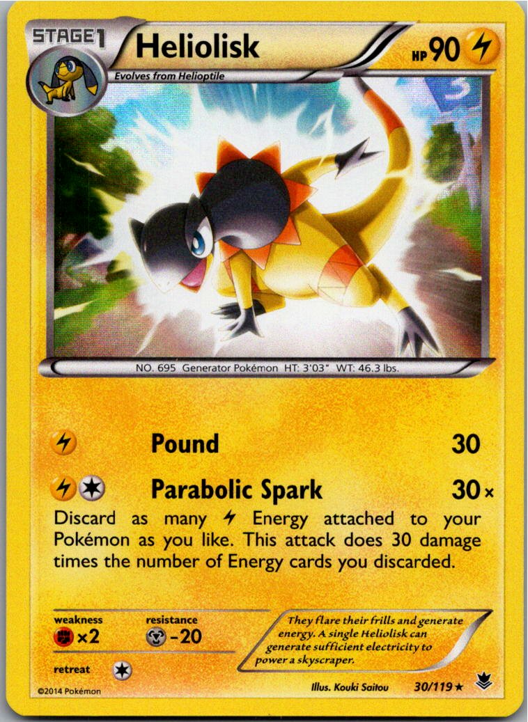 Heliolisk Elezard 30/119 Phantomkräfte – Vorderseite