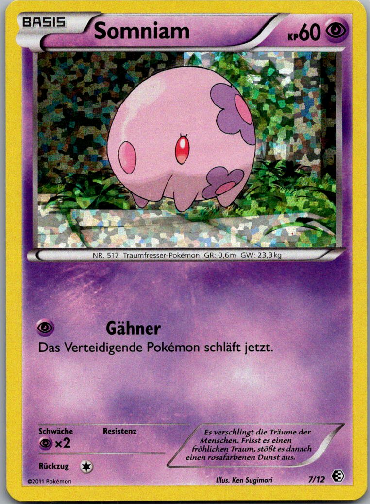 Somniam 7/12 McDonald's Collection 2011 – Vorderseite