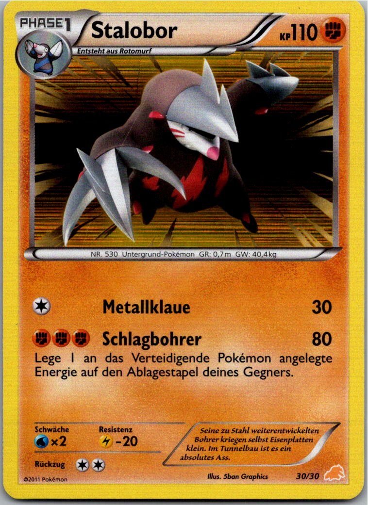 Stalobor 30/30 BW trainer Kit (Excadrill) – Vorderseite