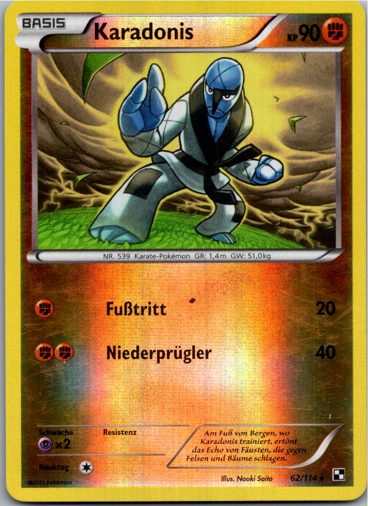 Karadonis 062/114 Schwarz & Weiß – Vorderseite