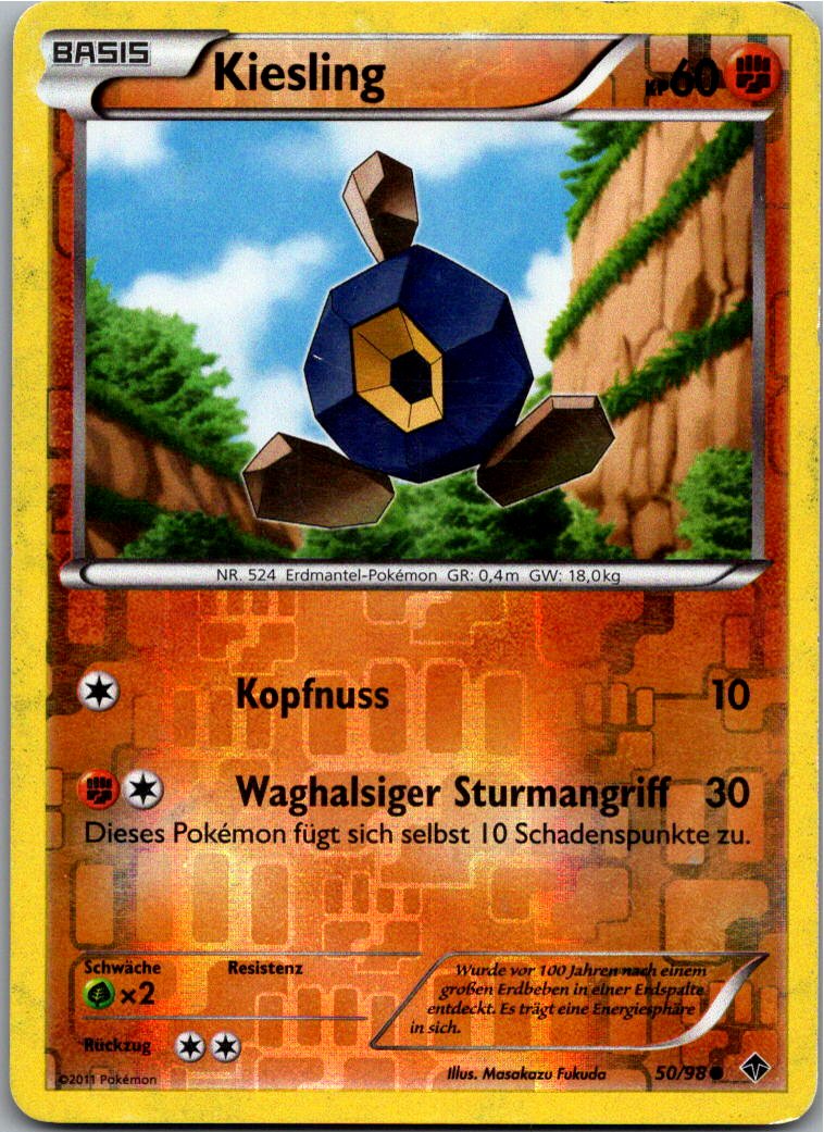 Kiesling 50/98 Aufstreben der Mächtigen – Vorderseite