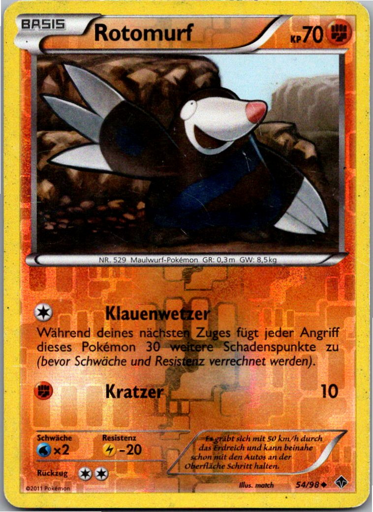 Rotomurf 54/98 Aufstreben der Mächtigen – Vorderseite