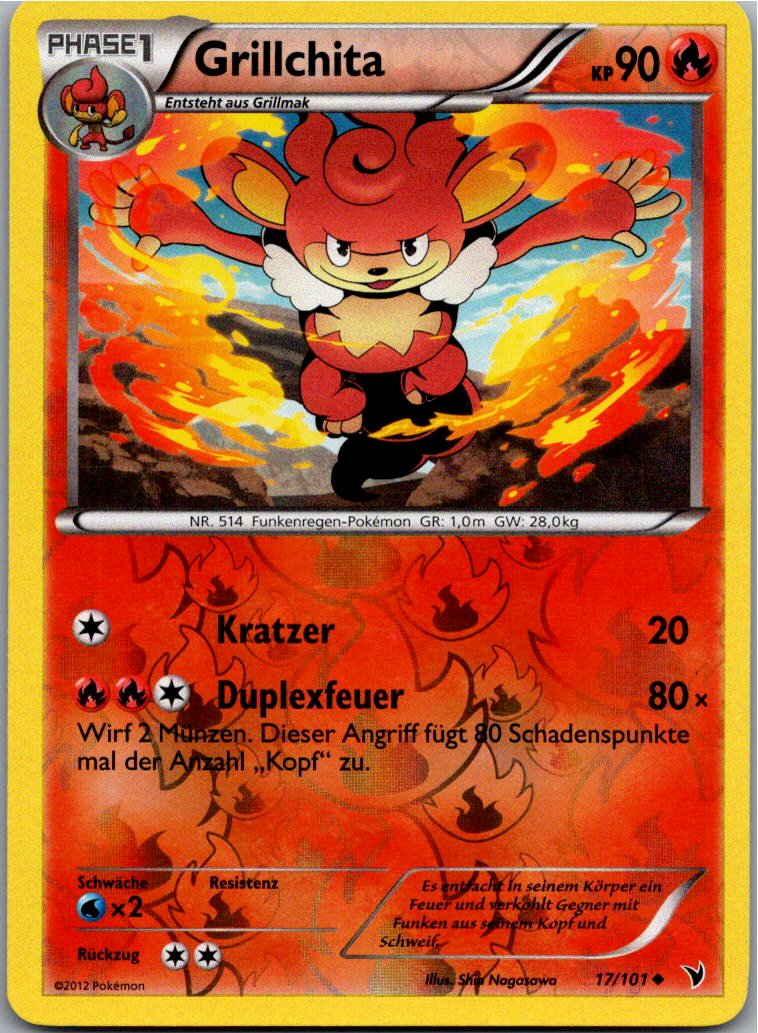 Grillchita 17/101 Königliche Siege – Vorderseite