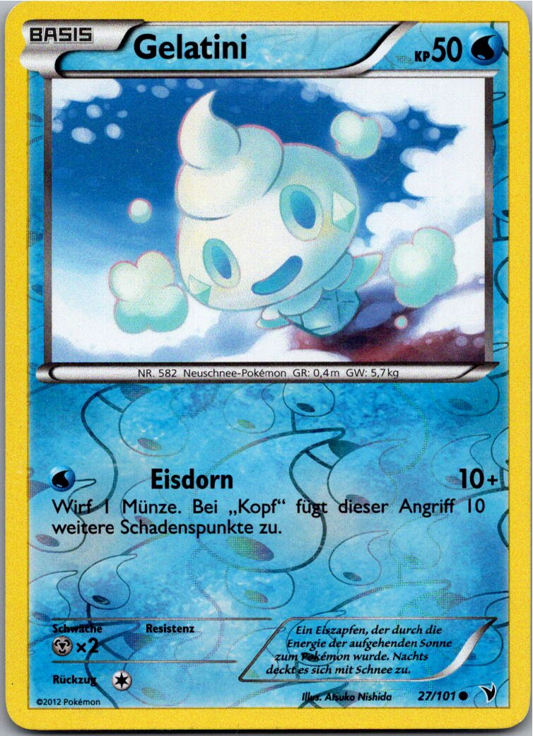 Gelatini 27/101 Königliche Siege – Vorderseite