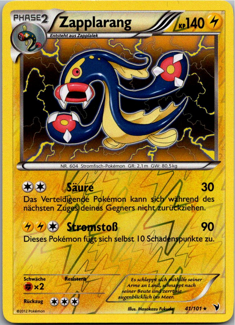 Zapplarang 41/101 Königliche Siege – Vorderseite