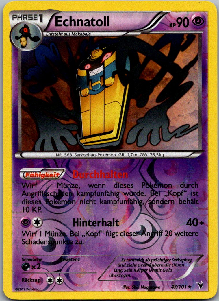 Echnatoll 47/101 Königliche Siege – Vorderseite