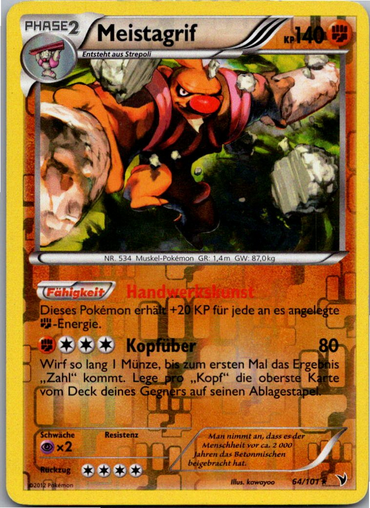 Meistagrif 64/101 Königliche Siege – Vorderseite