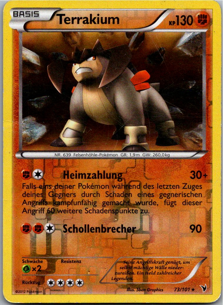 Terrakium 73/101 Königliche Siege – Vorderseite