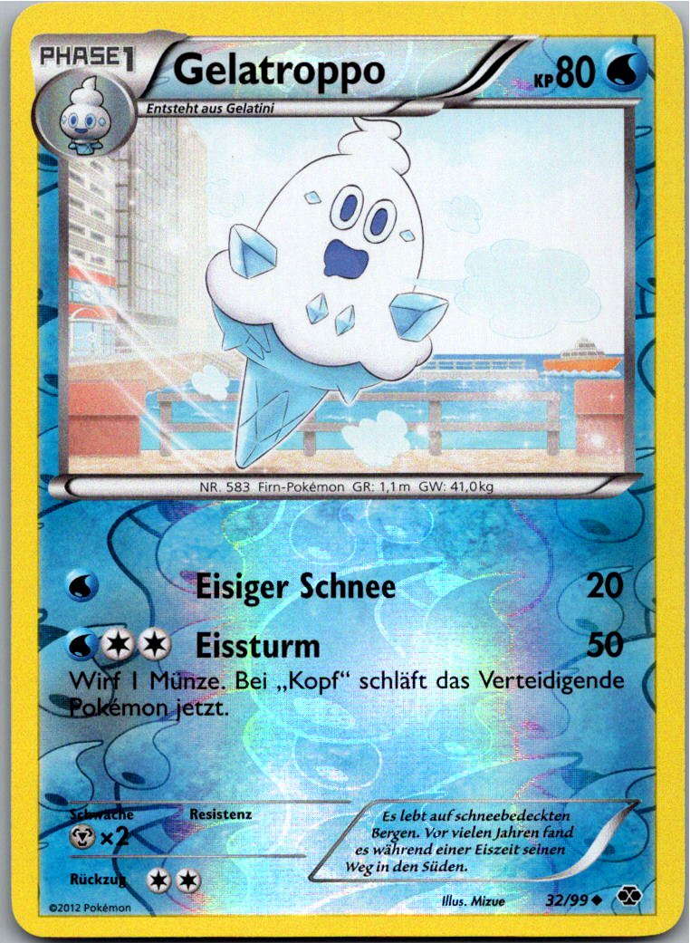 Gelatroppo 32/99 Kommende Schicksale – Vorderseite