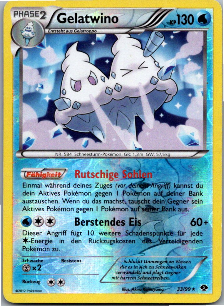 Gelatwino 33/99 Kommende Schicksale – Vorderseite