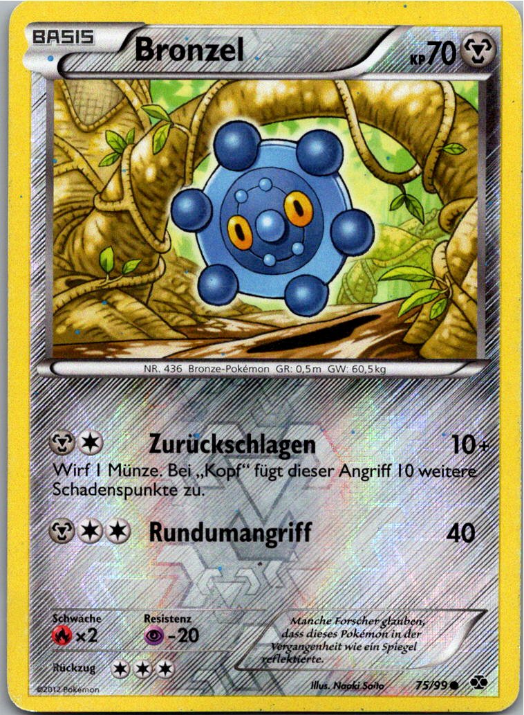 Bronzel 75/99 Kommende Schicksale – Vorderseite