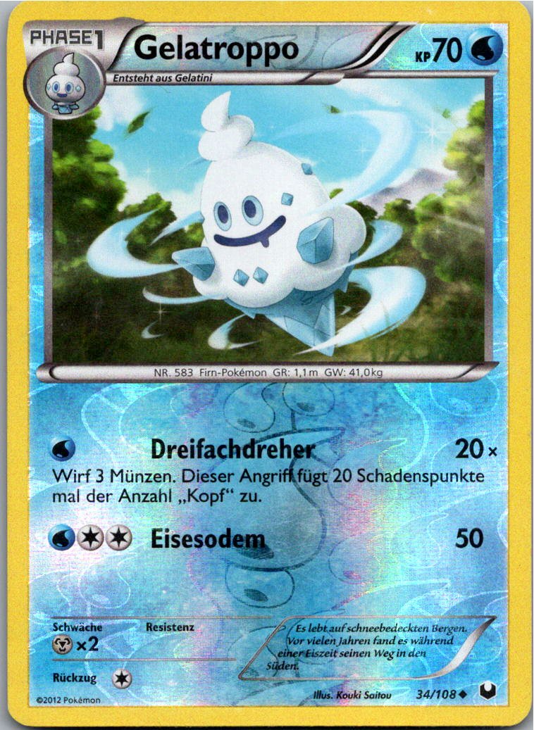 Gelatroppo 34/108 Erforscher der Finsternis – Vorderseite
