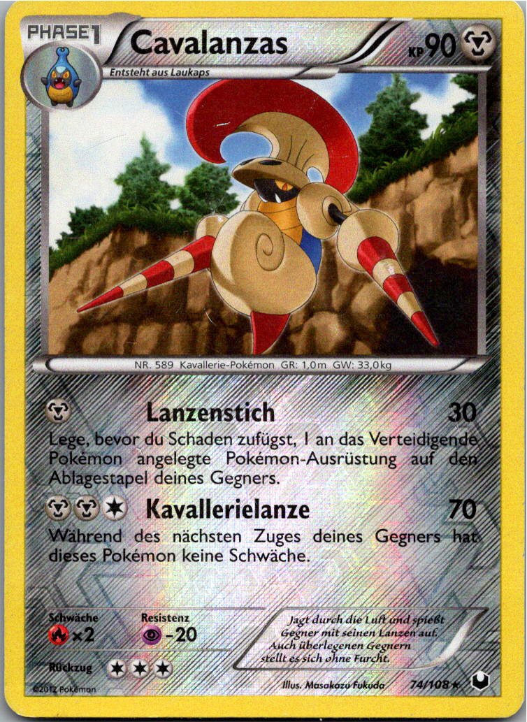 Cavalanzas 74/108 Erforscher der Finsternis – Vorderseite