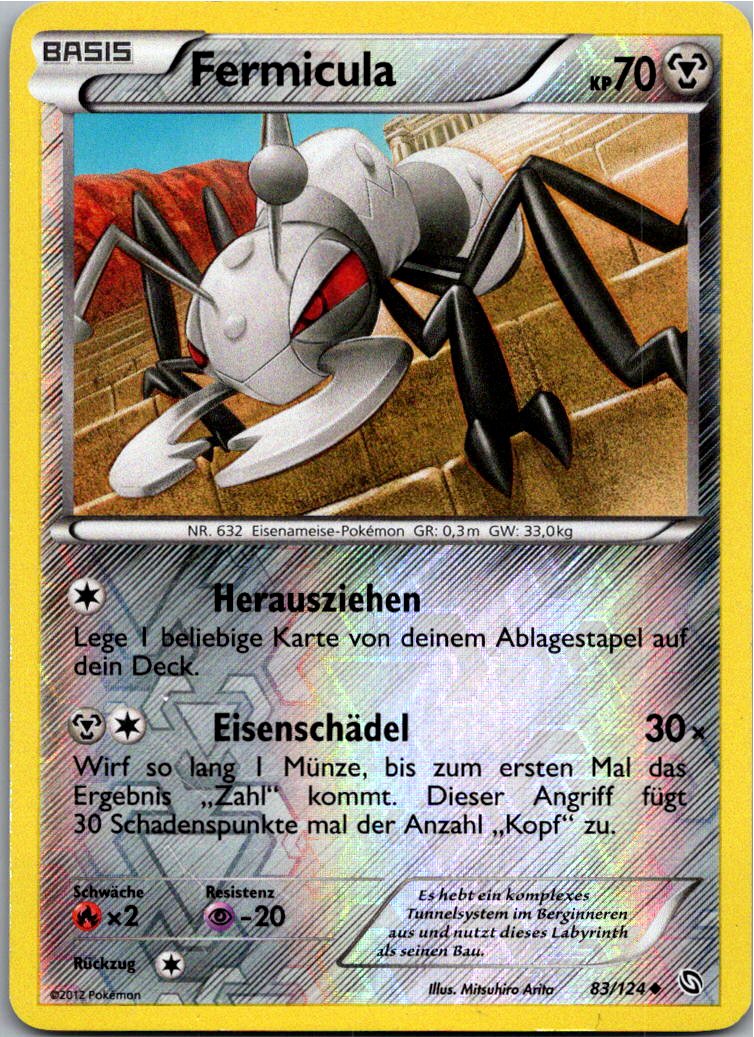 Fermicula 83/124 Hoheit der Drachen – Vorderseite