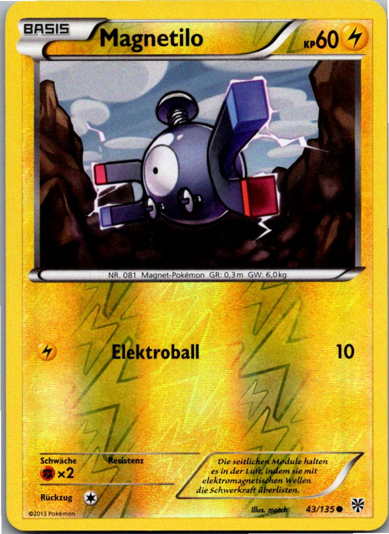 Magnetilo 43/135 Plasma-Sturm – Vorderseite