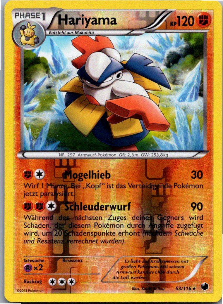 Hariyama 63/116 Plasma-Frost – Vorderseite