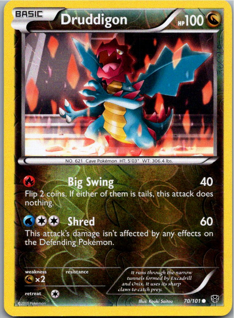 Druddigon Shardrago 70/101 Plasma-Blaster – Vorderseite