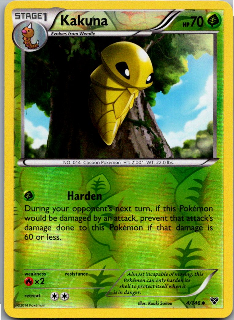 Kakuna Kokuna 4/146 XY – Vorderseite