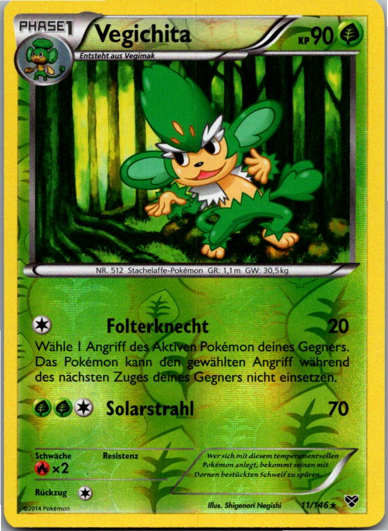 Vegichita 11/146 XY – Vorderseite
