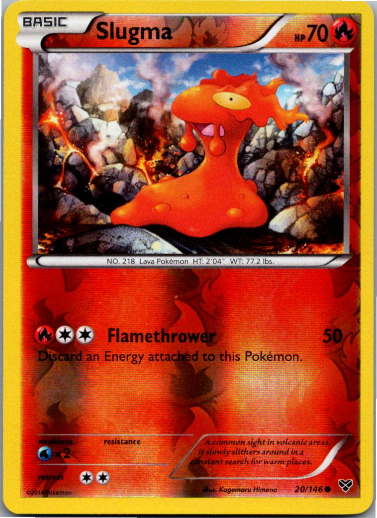 Slugma Schneckmag 20/146 XY – Vorderseite