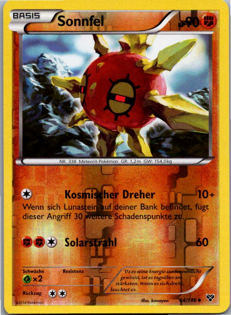 Sonnfel 64/146 XY – Vorderseite
