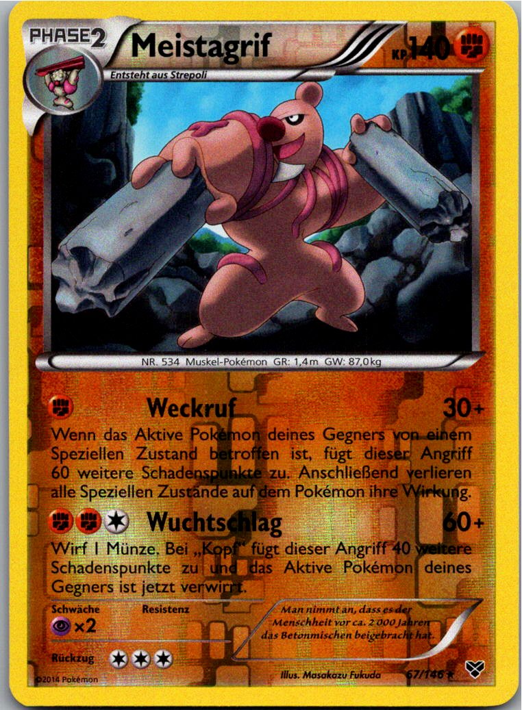 Meistagrif 67/146 XY – Vorderseite