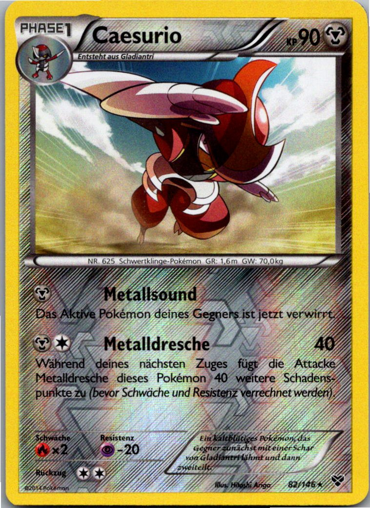 Caesurio 82/146 XY – Vorderseite