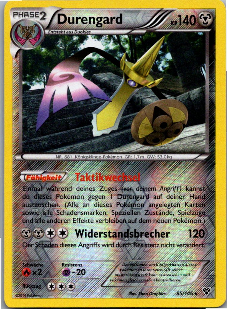 Durengard 85/146 XY – Vorderseite