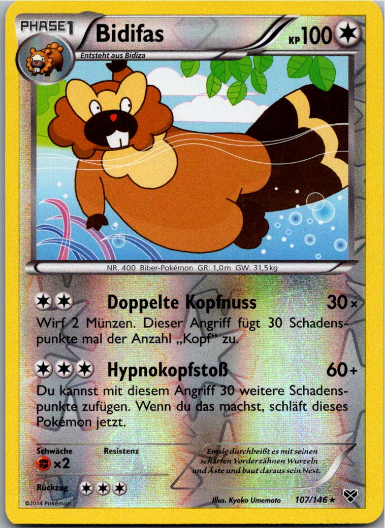 Bidifas 107/146 XY – Vorderseite