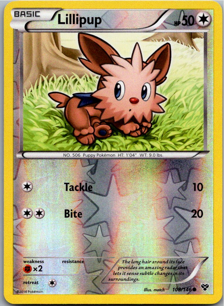 Lillipup Yorkleff 108/146 XY – Vorderseite