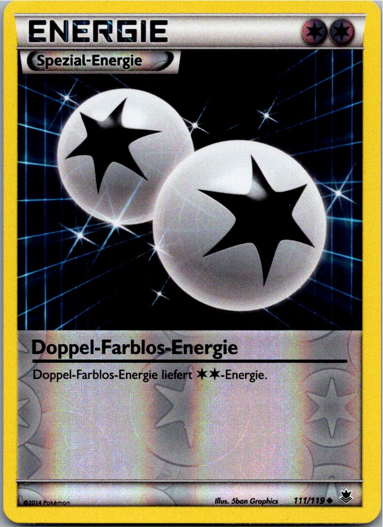 Doppel-Farblos-Energie 111/119 Phantomkräfte – Vorderseite