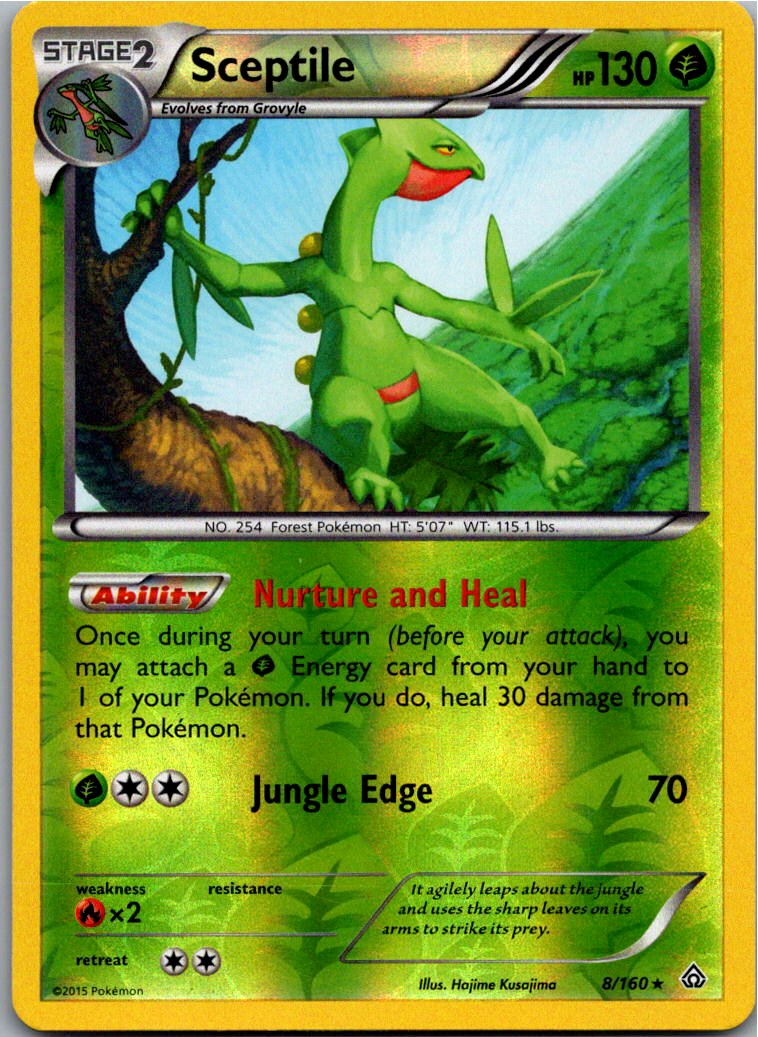 Sceptile Gewaldro 8/160 Protoschock – Vorderseite