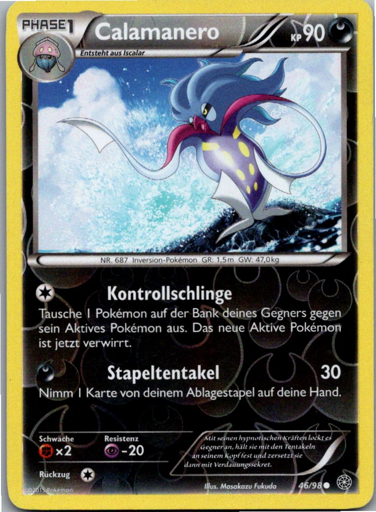 Calamanero 46/98 Ewiger Anfang – Vorderseite