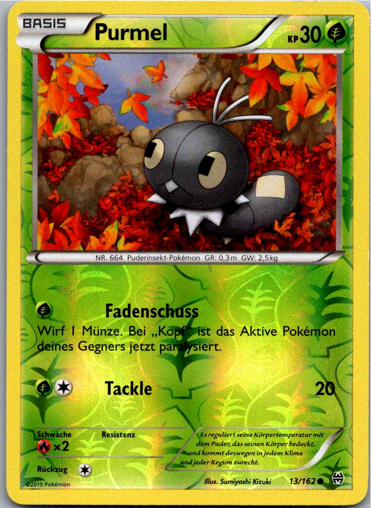 Purmel 13/162 TURBOstart – Vorderseite