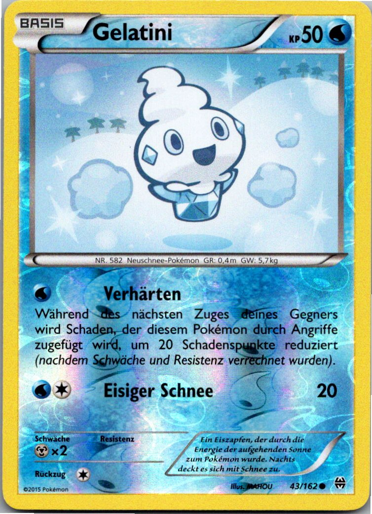 Gelatini 43/162 TURBOstart – Vorderseite