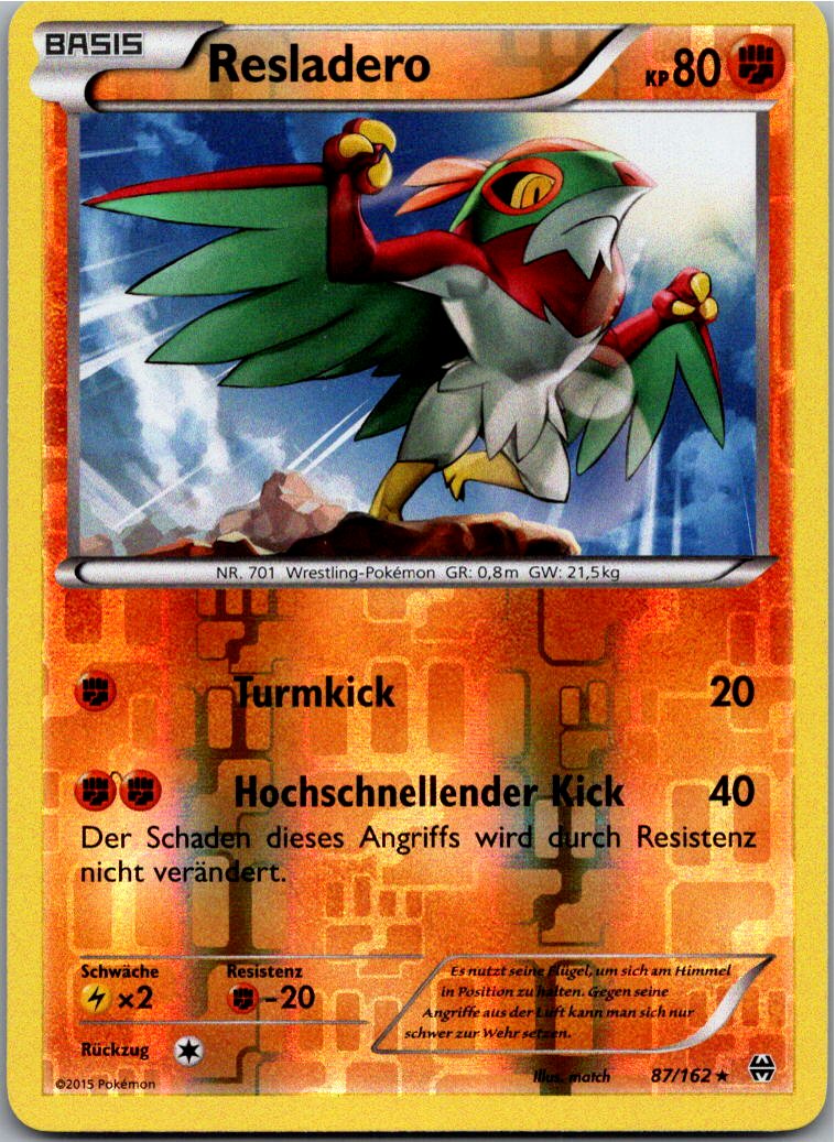 Resladero 87/162 TURBOstart – Vorderseite