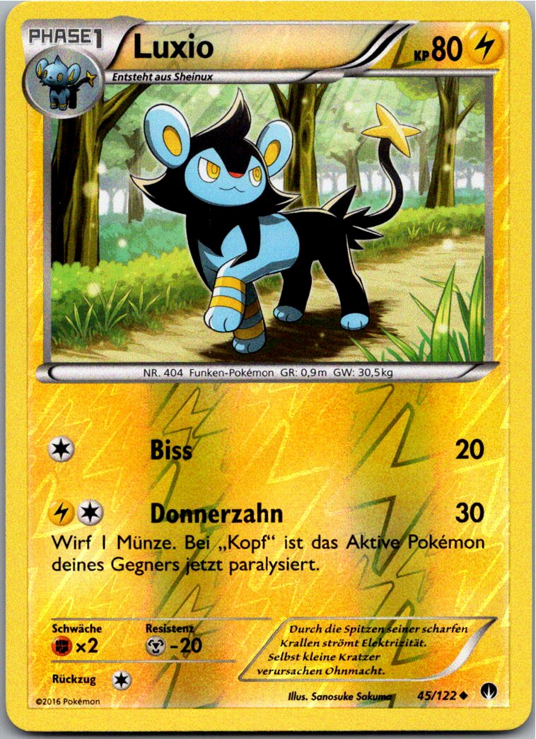 Luxio 45/122 TURBOfieber – Vorderseite