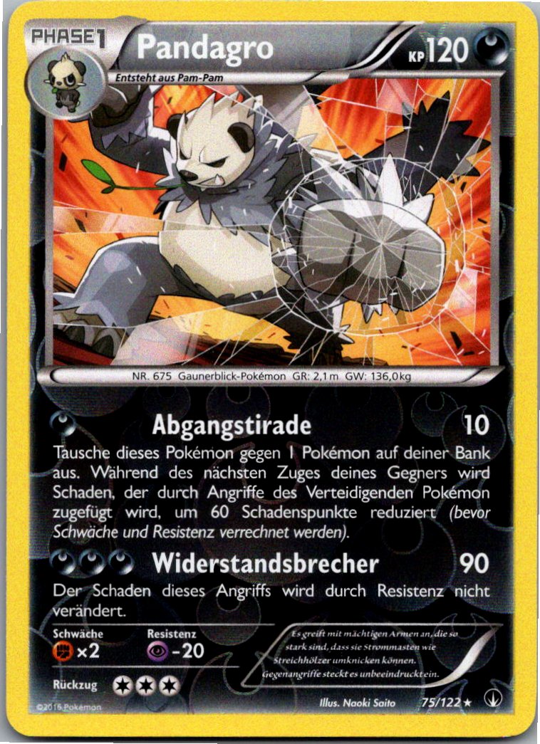 Pandagro 75/122 TURBOfieber – Vorderseite
